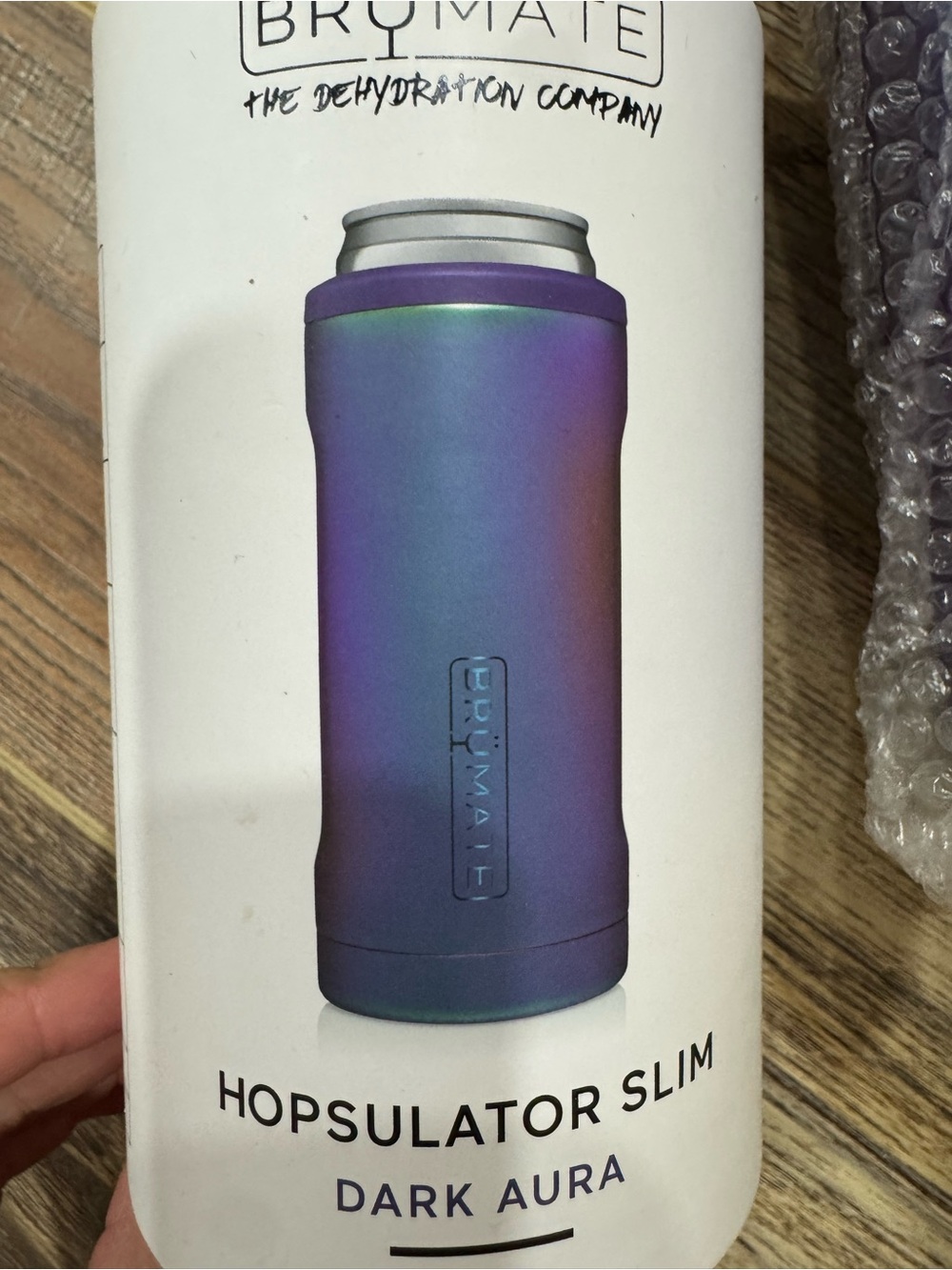 PLEASE READ! Brumate Hopsulator Slim Can Cooler - Dark Aura
